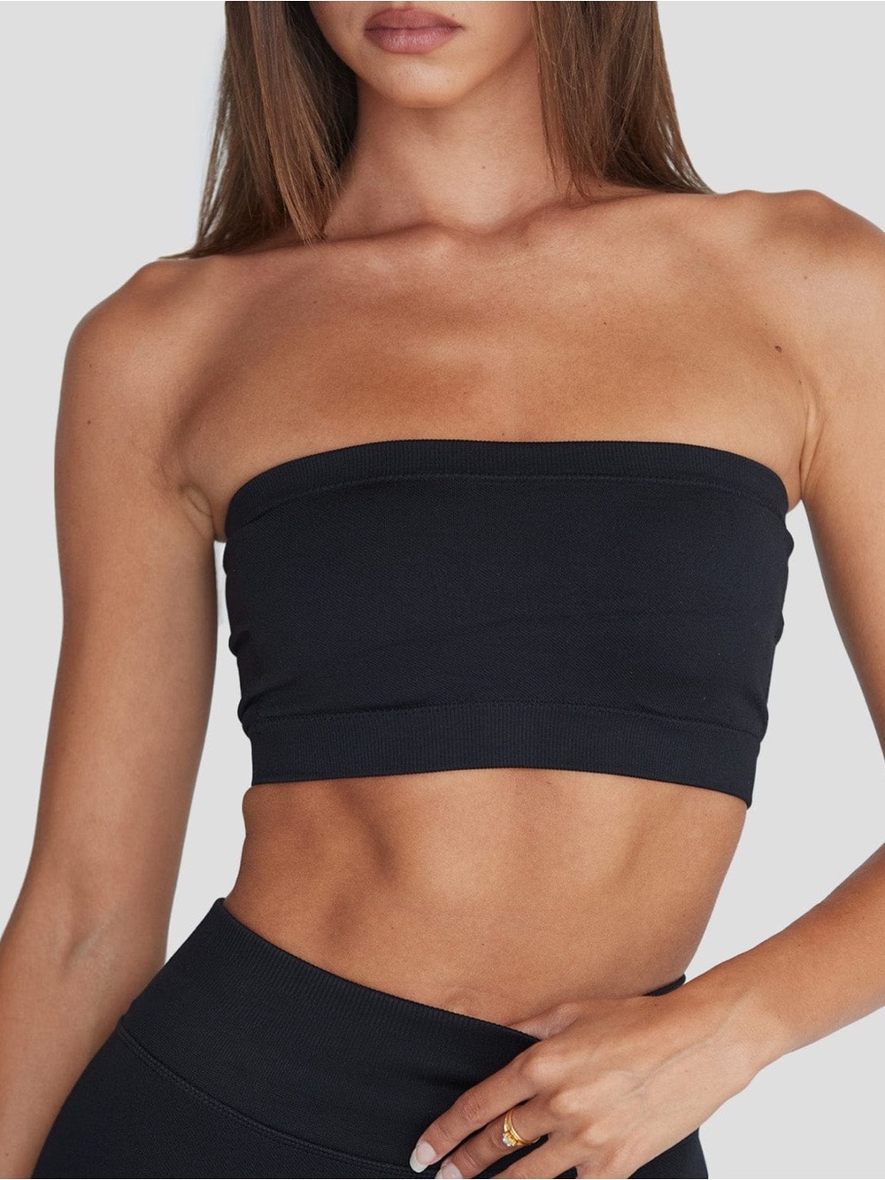 CSB x Isabelle Mathers Cleo Bandeau in Black